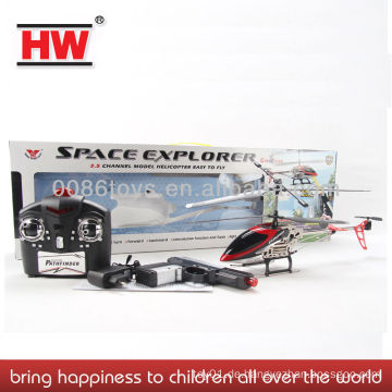 HW Spielzeug 3.5 Kanal RC Funkgesteuerter Hubschrauber mit Pistole RC Flugzeug